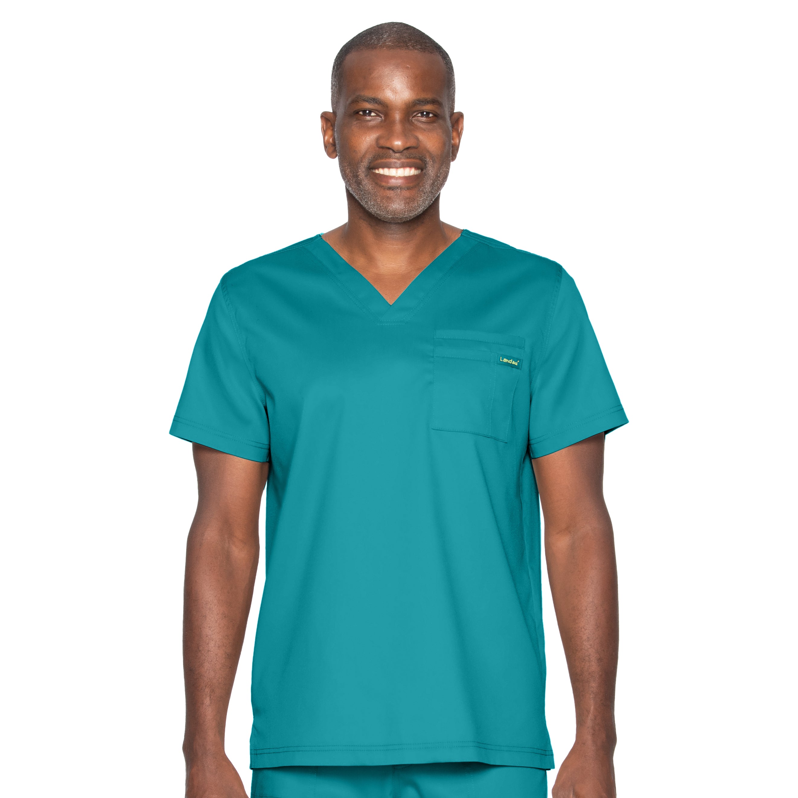 4259 - ProFlex Unisex 2-Way Stretch, 2 Pocket V-Neck Top