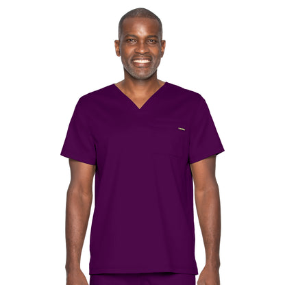 4259 - ProFlex Unisex 2-Way Stretch, 2 Pocket V-Neck Top