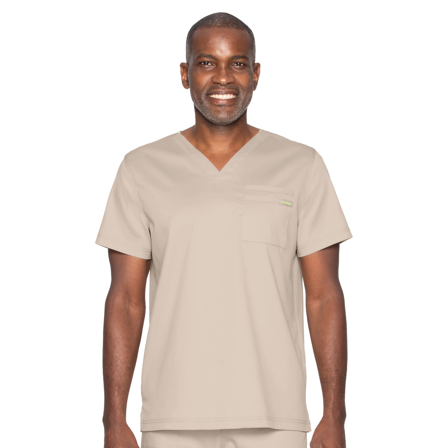 4259 - ProFlex Unisex 2-Way Stretch, 2 Pocket V-Neck Top