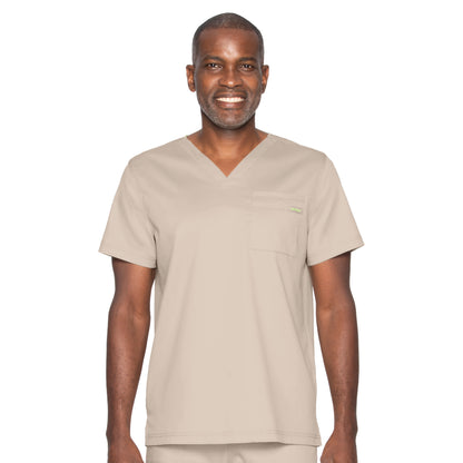 4259 - ProFlex Unisex 2-Way Stretch, 2 Pocket V-Neck Top