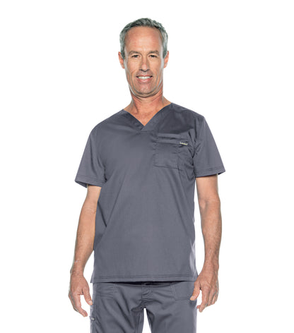 4259 - ProFlex Unisex 2-Way Stretch, 2 Pocket V-Neck Top