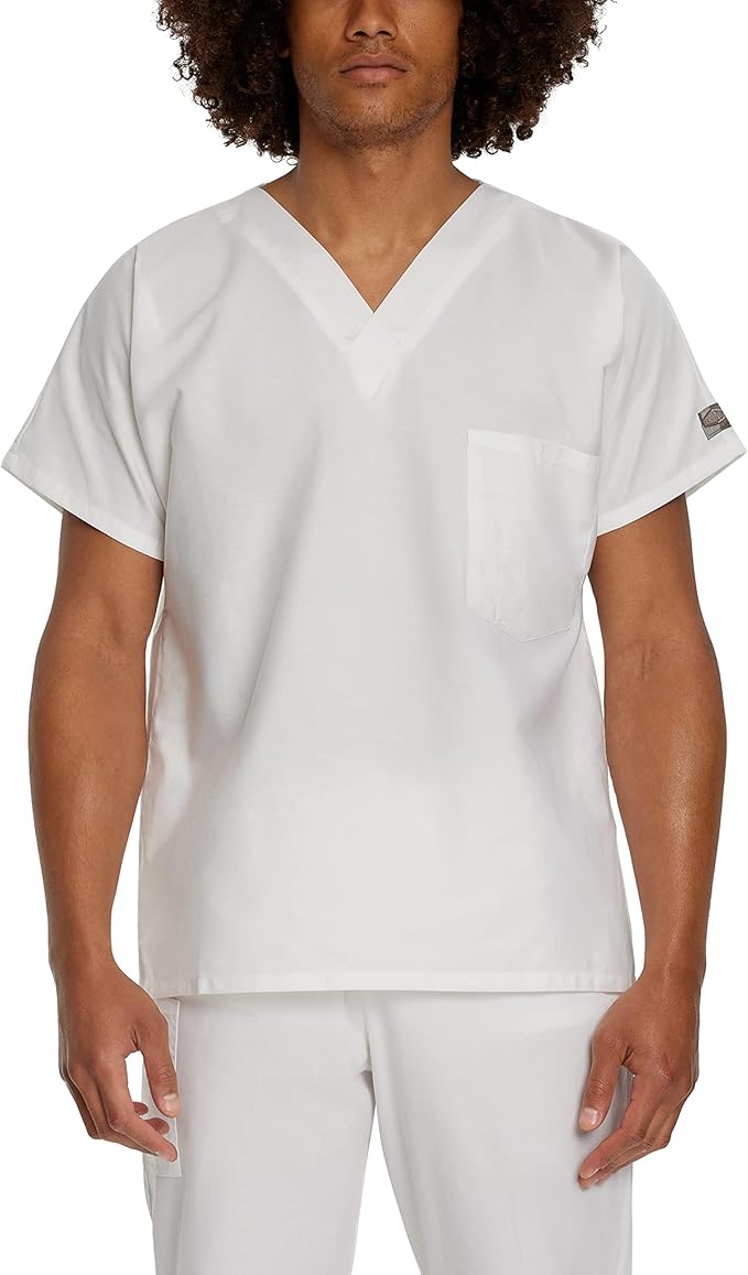 71221 LANDAU SCRUB ZONE UNISEX 1-POCKET V-NECK SCRUB TOP