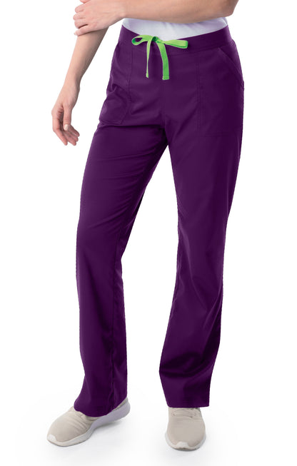 2042 - ProFlex Women Stretch 50/50 Waist 5Pkt Straight Leg Pant