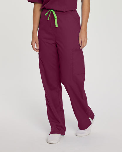 2104 - ProFlex Unisex Straight-Leg Cargo Scrub Pants