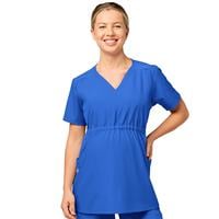 Maternity V-Neck Scrub Top