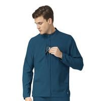 Mens Zip Front Warm Up Scrub Jacket