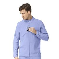 Mens Zip Front Warm Up Scrub Jacket